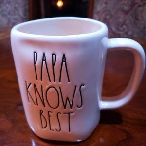 “Papa Knows Best” RAE DUNN Mug